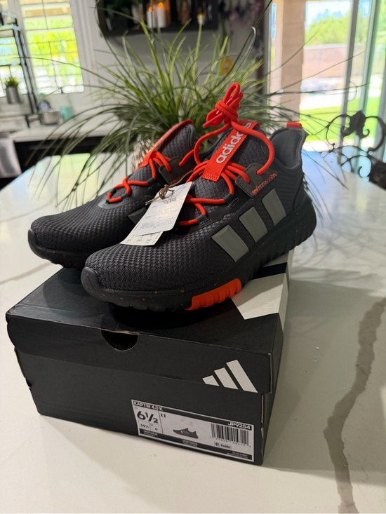adidas Other - adidas Black and Red Knit Trainer Sneakers